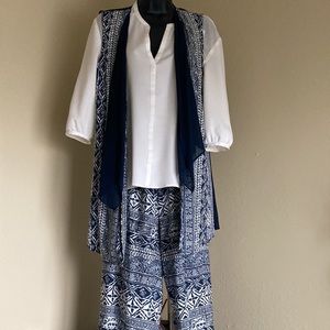 Lana Lee pant and matching vest